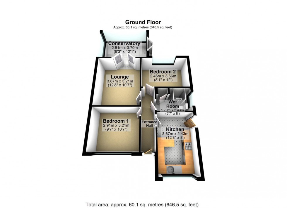 Floorplan for Steele Road, Wellingborough