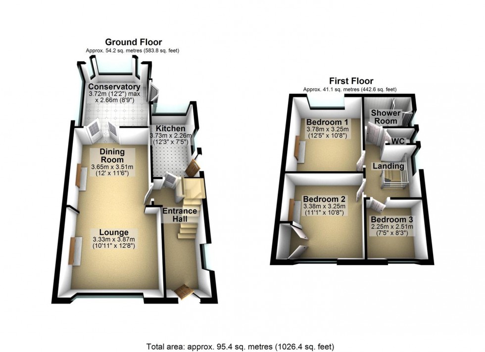 Floorplan for Midland Road, Wellingborough