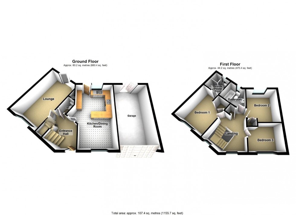 Floorplan for Burywell Road, Wellingborough