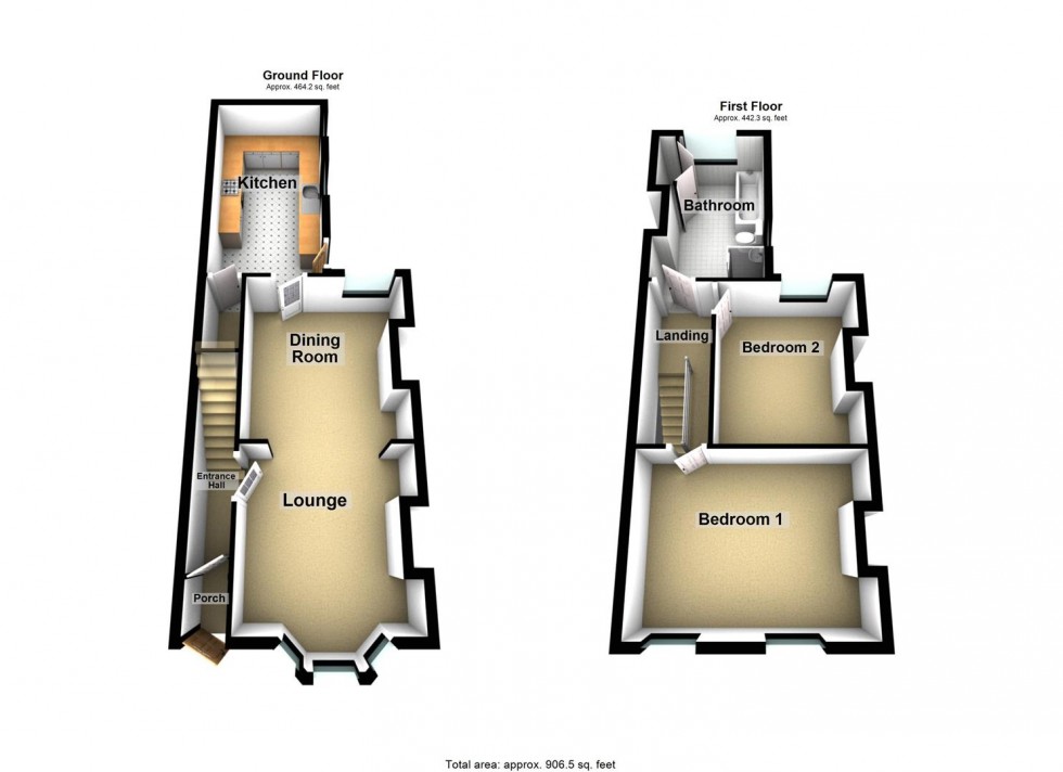 Floorplan for Vivian Road, Wellingborough