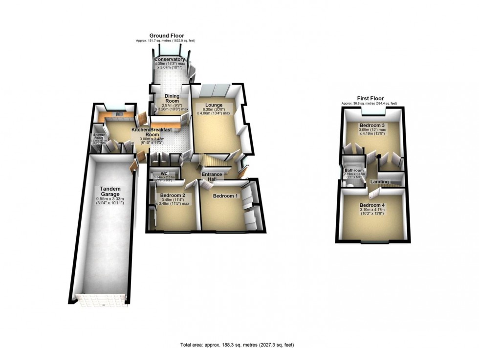 Floorplan for The Promenade, Wellingborough