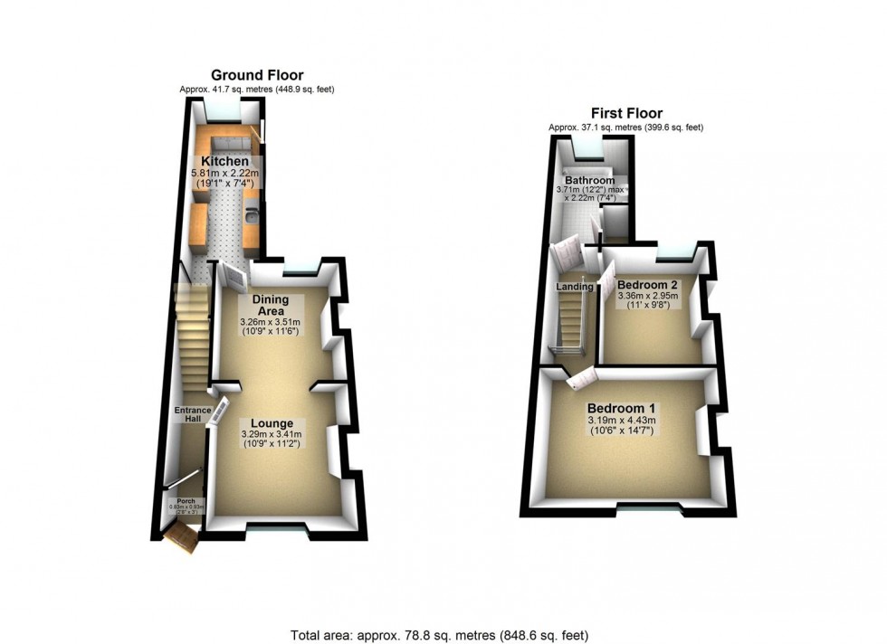 Floorplan for Main Road, Wilby, Wellingborough