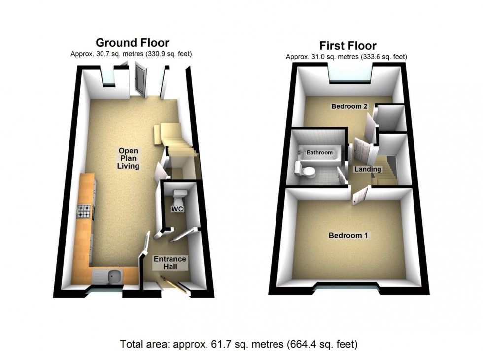 Floorplan for Irthlingborough Road North, Wellingborough