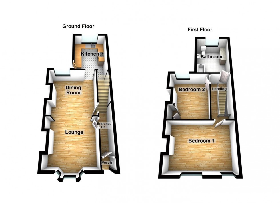 Floorplan for York Road, Wellingborough