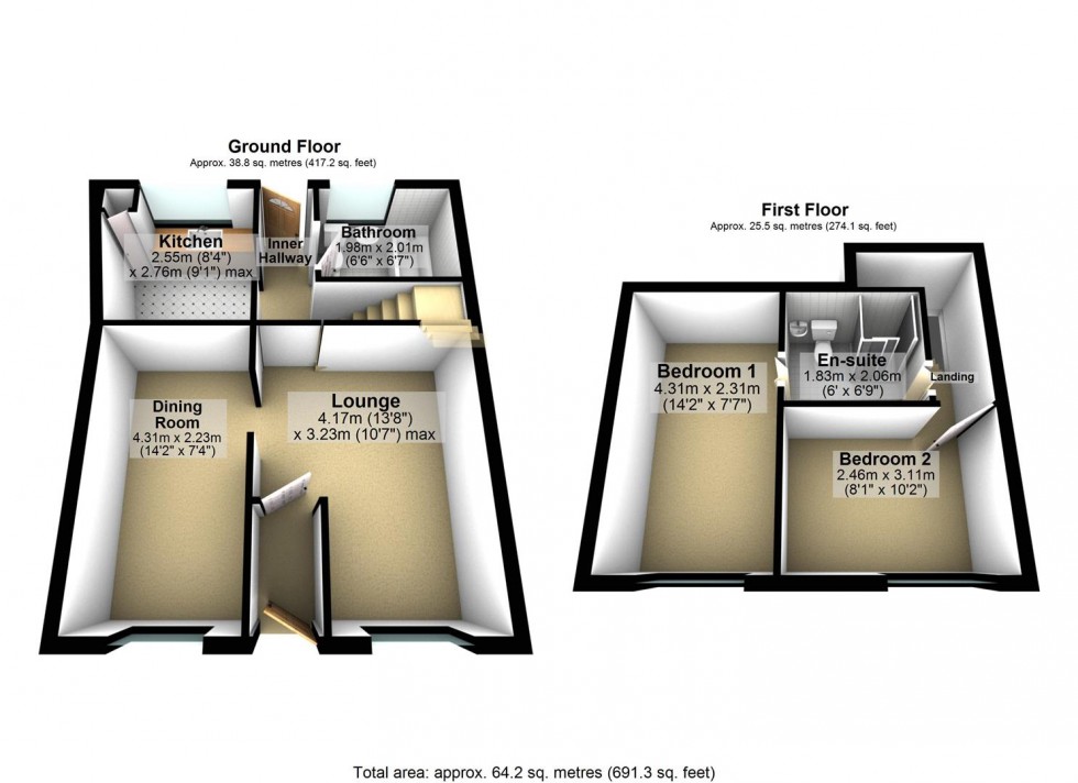 Floorplan for Broad Green, Wellingborough