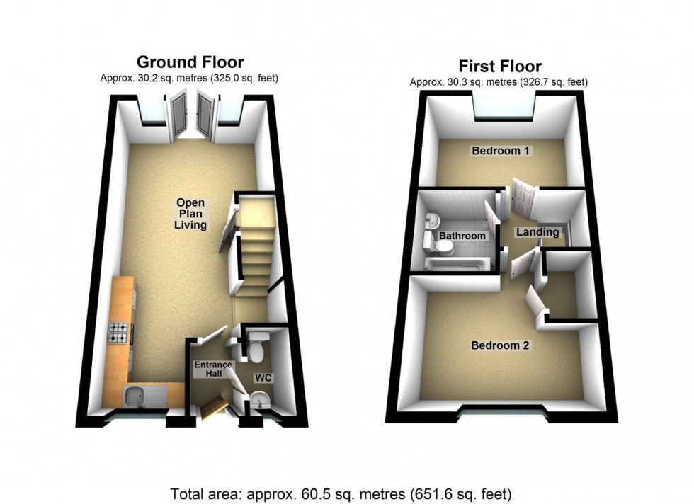 Floorplan for Mespilus View, Wellingborough