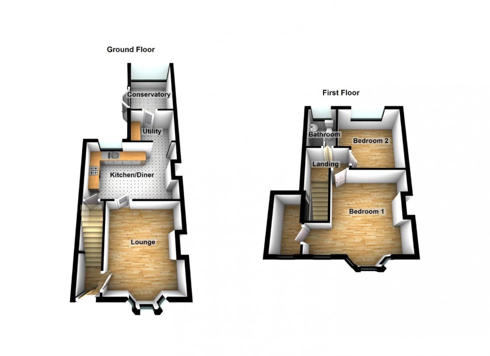 Floorplan for Mill Road, Wellingborough