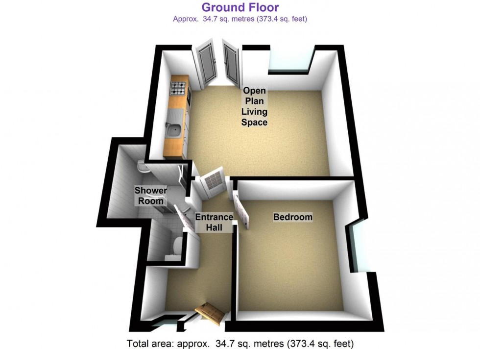 Floorplan for Victoria Road, Wellingborough