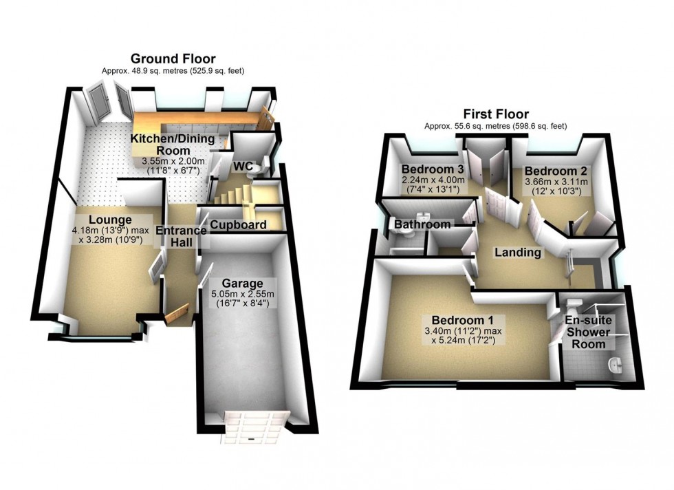 Floorplan for Goodwin Close, Wellingborough