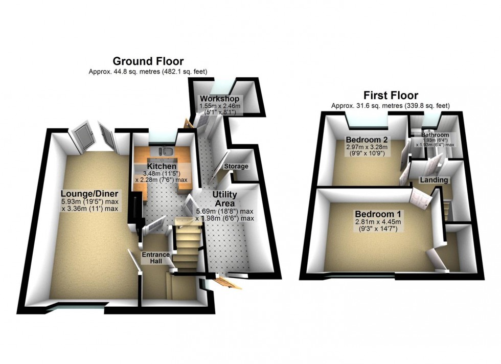 Floorplan for Windsor Road, Wellingborough