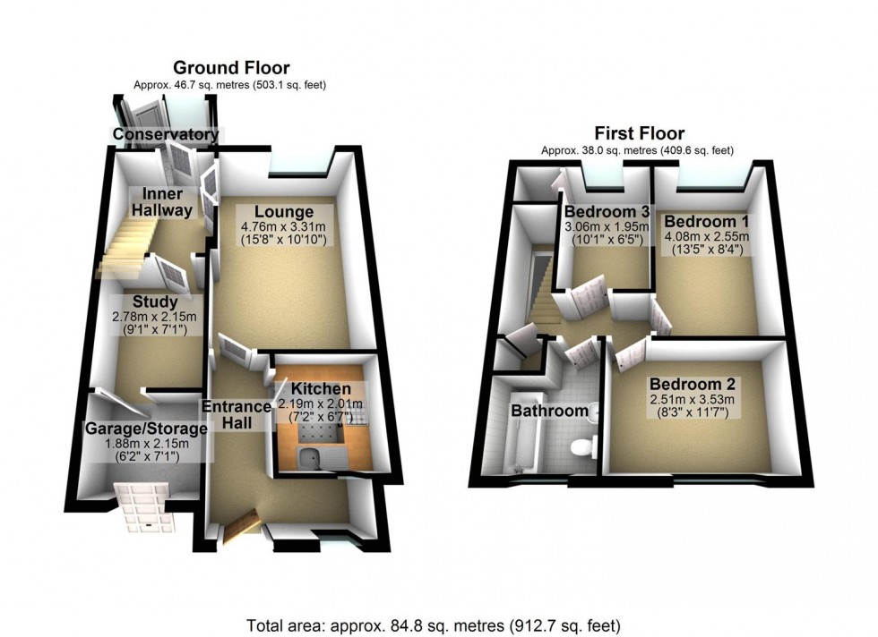 Floorplan for Albert Road, Wellingborough