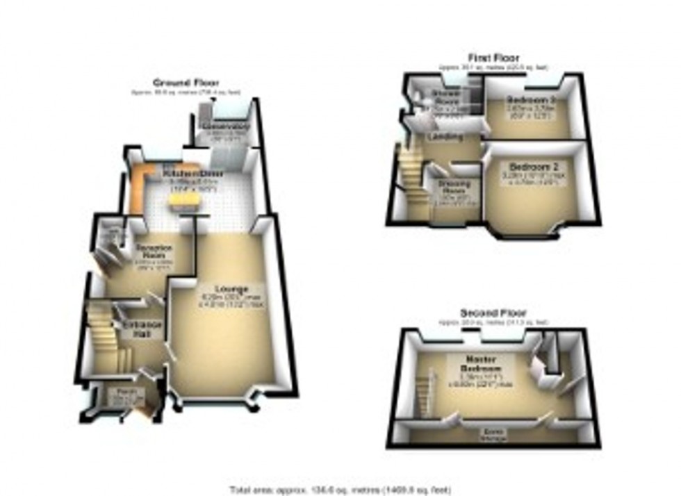 Floorplan for Fourth Avenue, Wellingborough, NN8