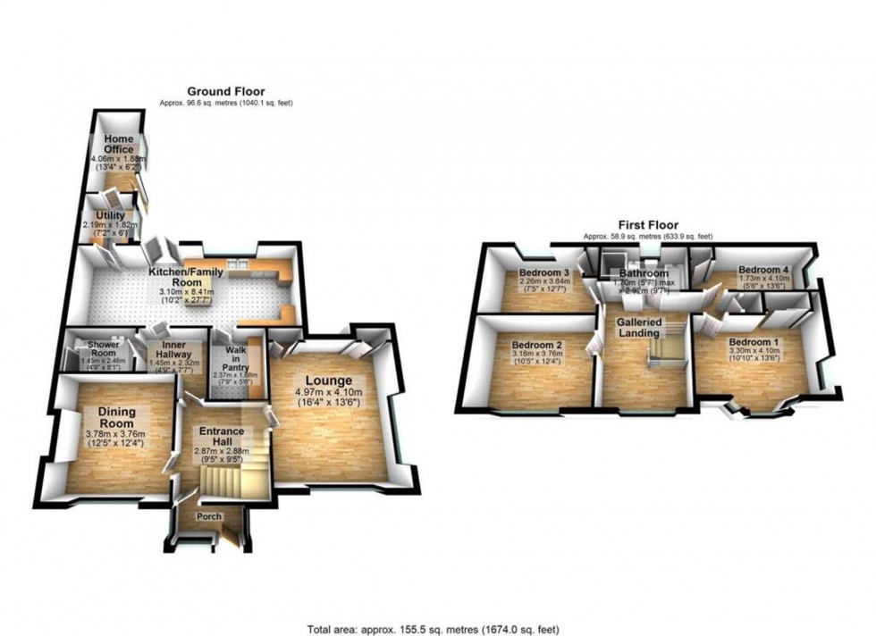 Floorplan for The Avenue, Wellingborough, NN8