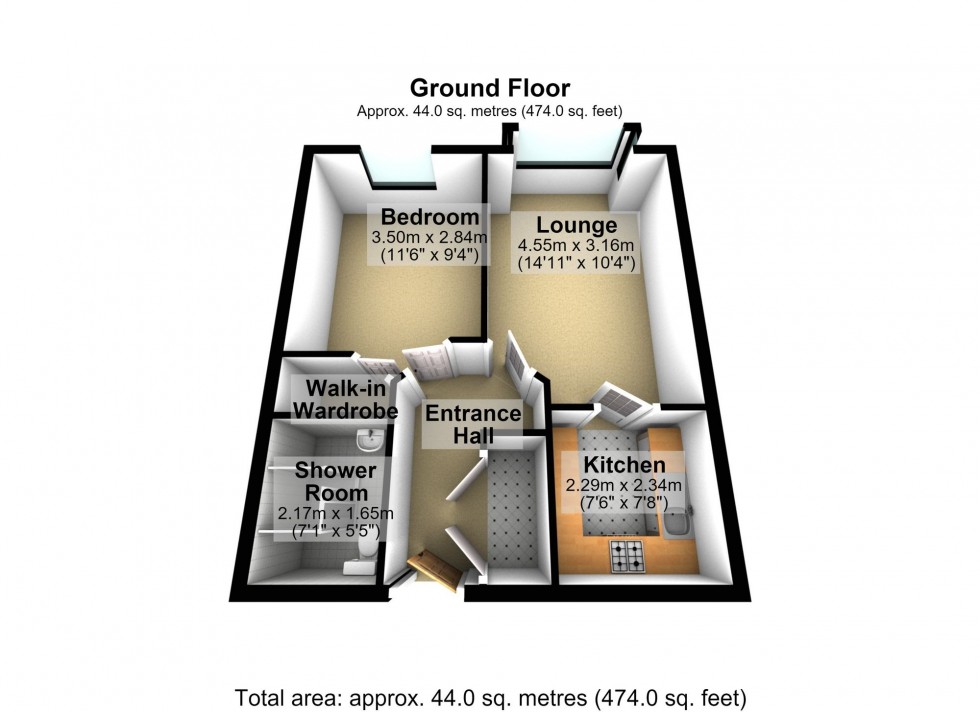 Floorplan for Westfield Road, Wellingborough, NN8