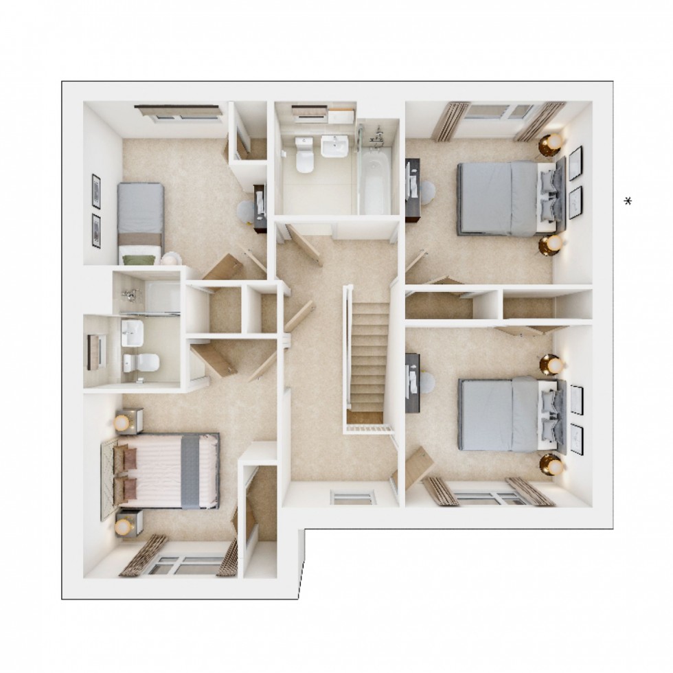 Floorplan for Glenvale Park, Wellingborough, NN8