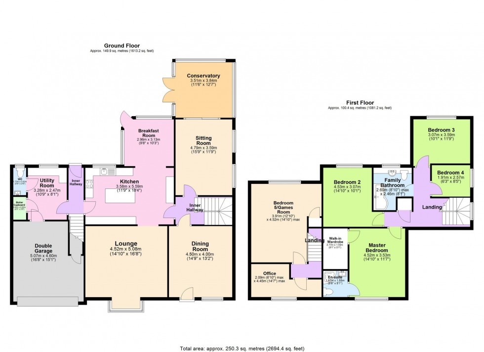 Floorplan for The Promenade, Wellingborough, NN8
