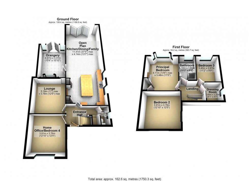 Floorplan for Redwell Road, Wellingborough, NN8