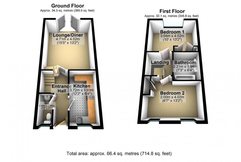 Floorplan for Holdenby Lane, Earls Barton, NN6